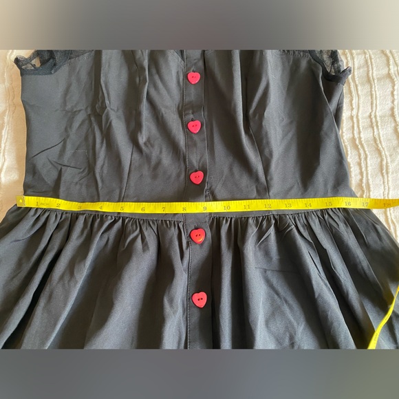 Belle Poque Heart Button Dress w Pockets - Picture 13 of 14